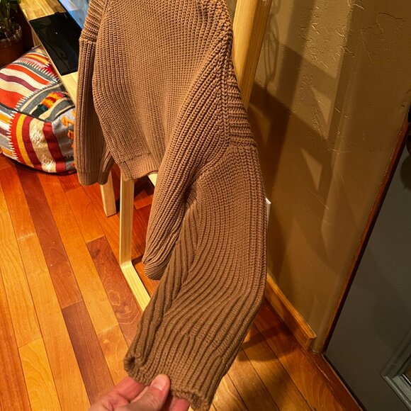 Oversized Ribbed Cardigan - Picture 3 of 7